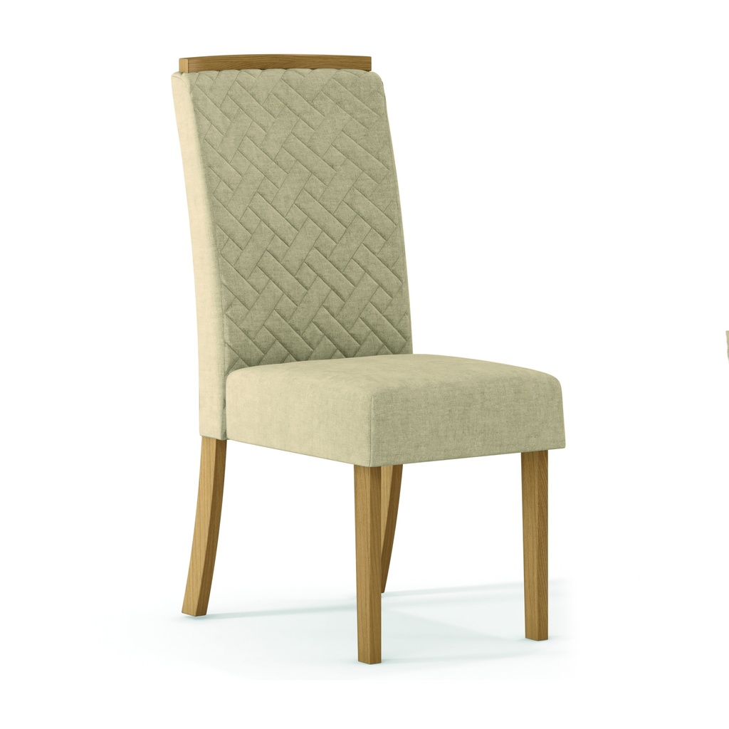 [CHAIS-S24-502] CHAISE BOIS VELOURS MALU 440X975X600