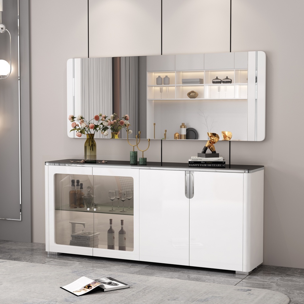 [BAHUT-90453] BAHUT BLANC  1800*400*800 BLANC