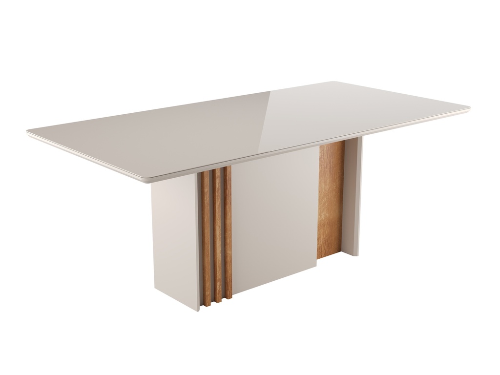 [LARATABLE-2000/140342] Table rectangle LARA 2000 rectangle  CREME 