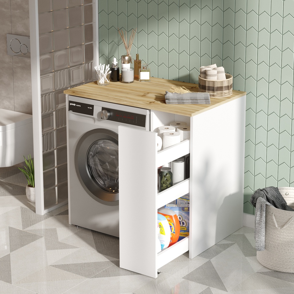 [MEUB-SA1-WK] MEUBLE POUR MACHINE A LAVER SA1-WK